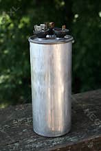 Damaged Dual AC Capacitor