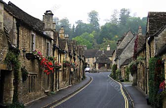 Old england street british