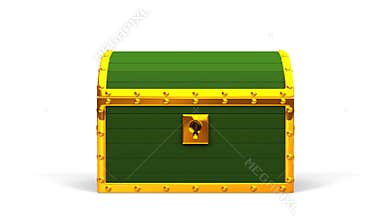 Green Treasure Chest