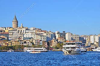 Istanbul, Turkey, October, 19, 2013. Bosphorus cruises