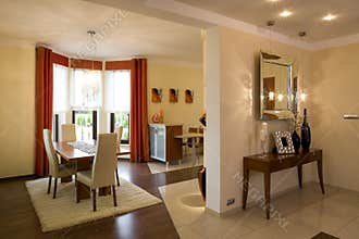 Contemporary dining room