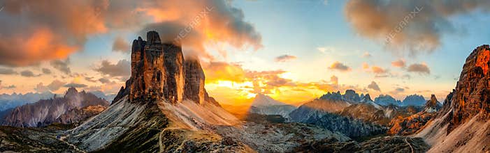 Tre Cime di Lavaredo, Dolomites