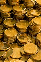 Gold coins