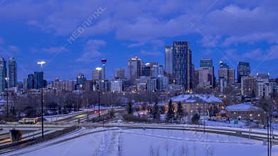 Memorial Drive in Calgary Alberta