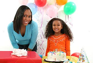 Woman, Child, Birthday
