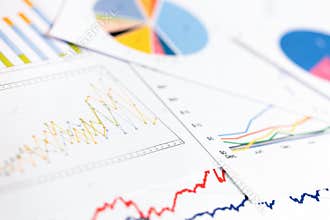 Data analytics - business graphs and charts