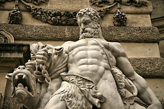 Hercules Strangling Beast