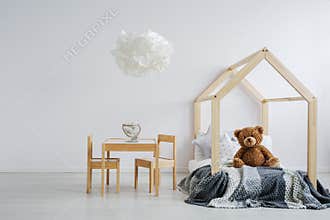 Modern kid`s room