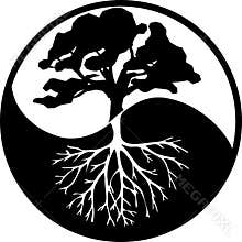 Yin yang tree