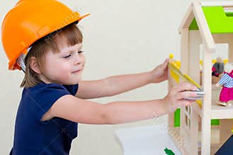 Home improvement. House under construction.