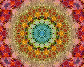 Energy colors mandala