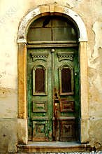 Old fashioned door