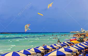 Ionian coast of Salento:Torre San Giovanni beach (Lecce).ITALY(Apulia)