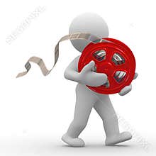 3d film reel