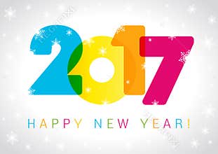 2017 new year card