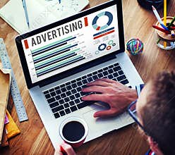 Advertising Digital Marketing Commercial Promotion Concept