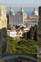 Monastery Sao Vicente de Fora, Castle of Lisbon