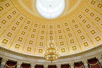 Ceiling in US Capitol Washington