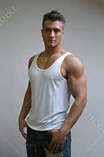 Muscular Male Model
