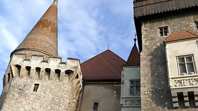 View of one part from Corvin castle