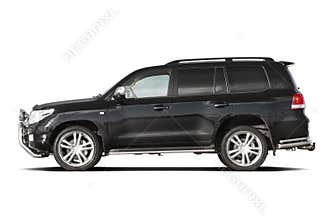 Black tuned SUV