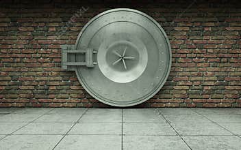 Bank vault door
