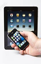Apple iPad and iPhone