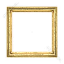 Golden frame