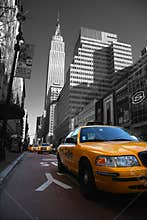 Taxies in Manhattan
