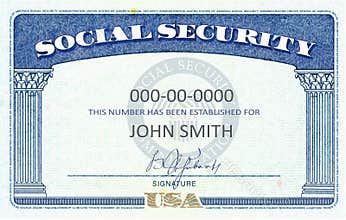 Social security card