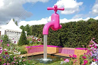Pink tap