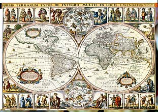 Vintage map.