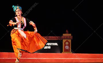 Manipuri Dance in konark Festival 2010