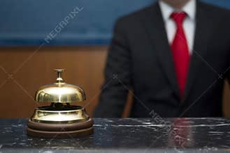 Hotel service bell