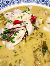 Fish with Chinese Sauerkraut soup