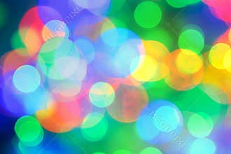 Abstract colorful bokeh background for Christmas xmas, Happy new year 2020, festive, event, happy birthday, celebration,