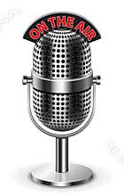 On the air microphone