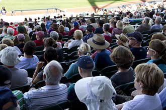 MLB Cactus League Spring Training Game Fans
