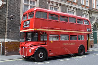 Red London bus