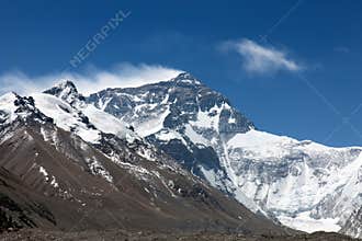 North face Mount Everest
