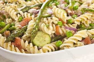 Pasta Salad with Asparagus