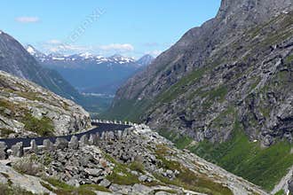 Trolls road, Norway