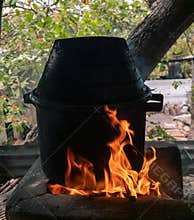 Cocina tradicional Cultura color red  Traditional kitchen Culture
