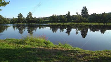 The unspoiled beauty of Hoellensteinsee in Viechtach, a tranquil retreat in the heart of Bavaria