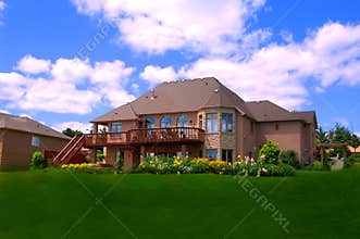 Real estate house