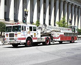 Washington, D.C. Fire Department Ladder Truck