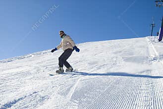 Winter sports stock photo