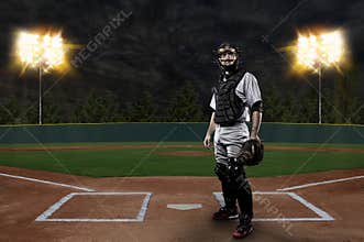Catcher Baseball Player