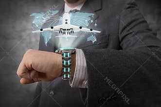 Futuristic watch