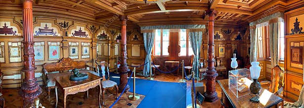 Miramare Castle interior: opulent rooms, historical charm